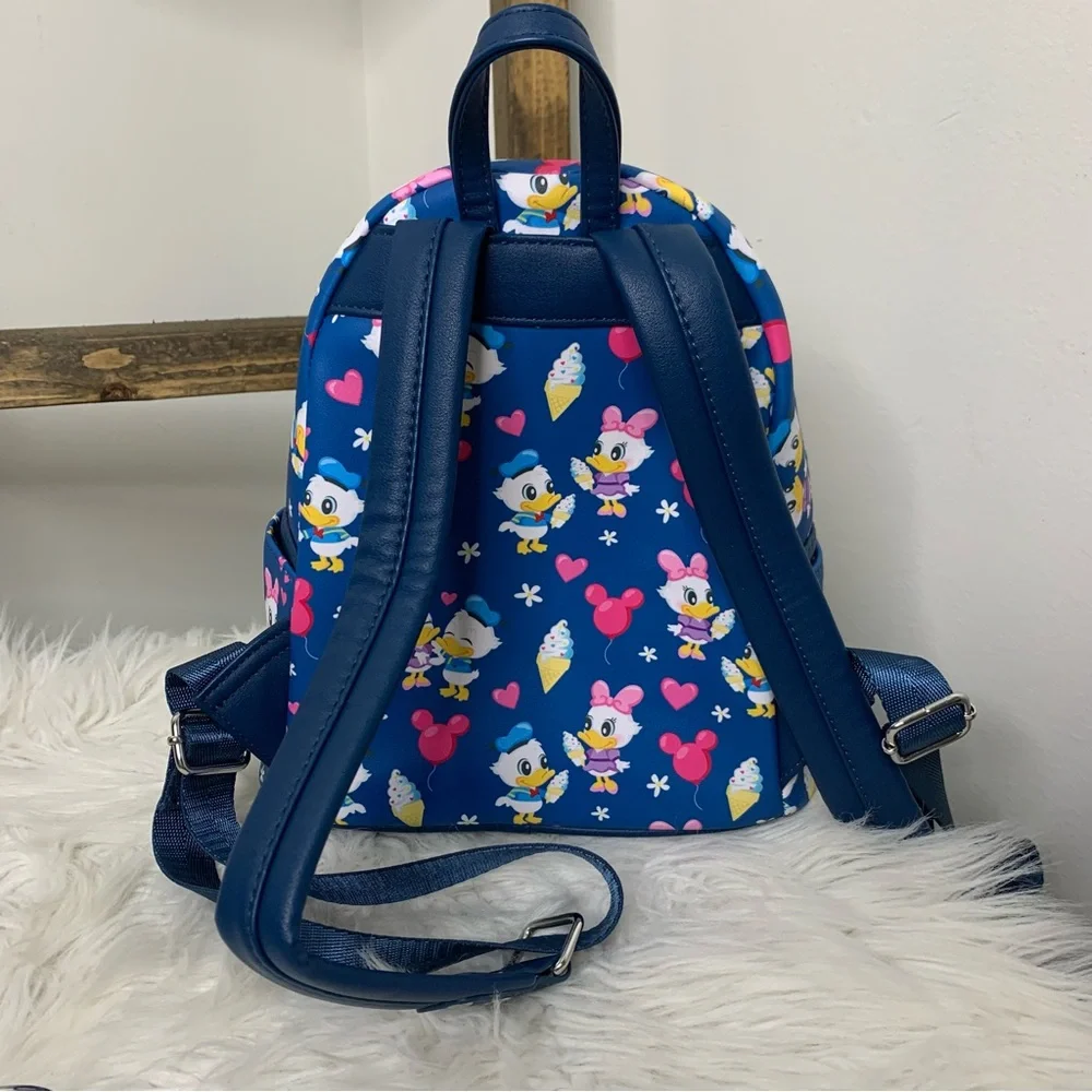 Loungefly Donald and Daisy Love Loungefly Mini Backpack